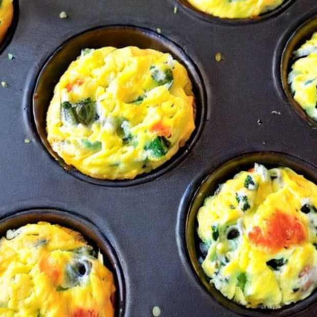 Eggerøre muffins