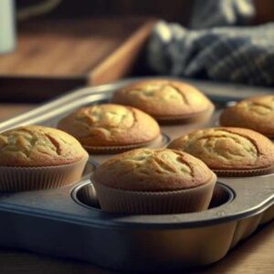 Lyse muffins uten melk