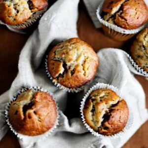 Sukkerfri bananmuffins