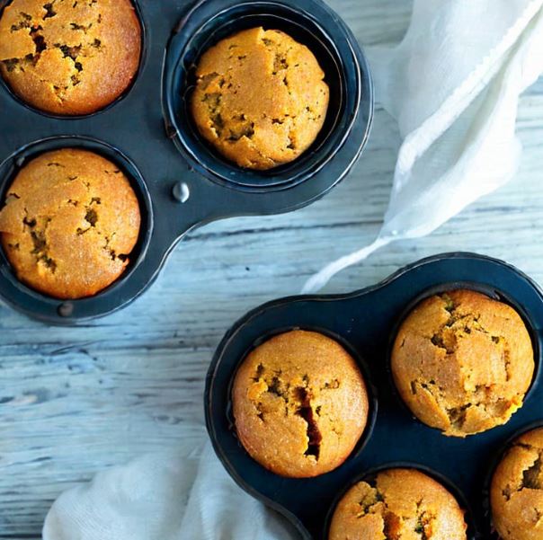 Sukkerfri gulrotmuffins