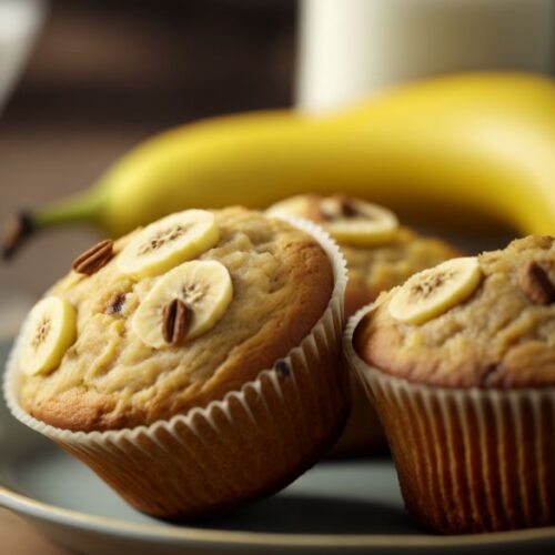 bananmuffins uten egg og melk
