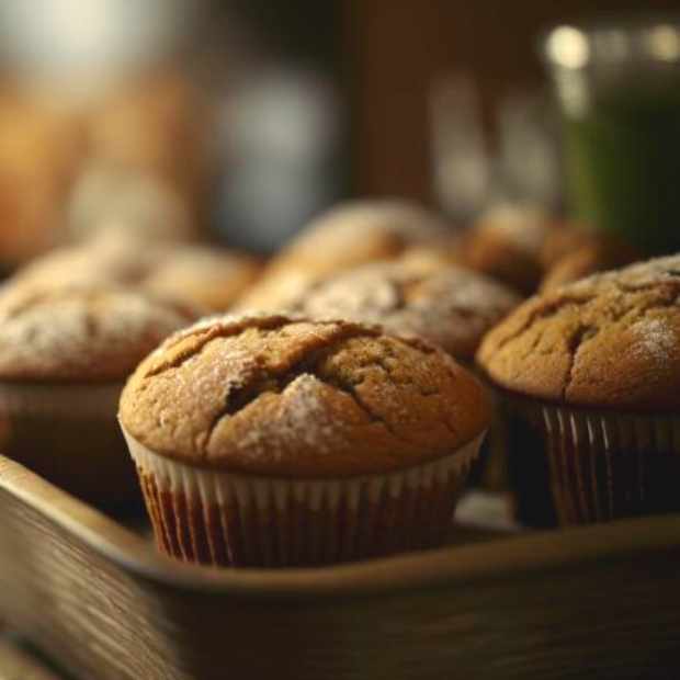 Veganske bananmuffins