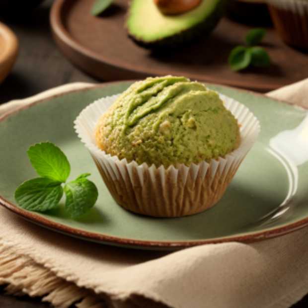 Avokado muffins