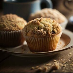 Muffins med crumble