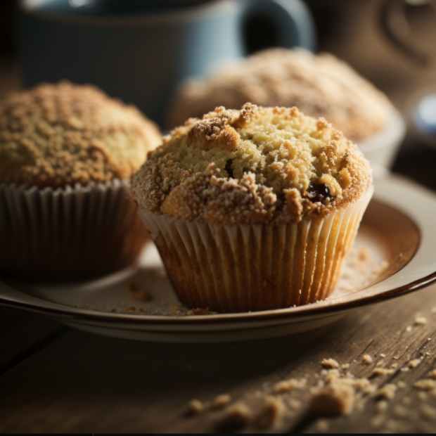 Muffins med crumble