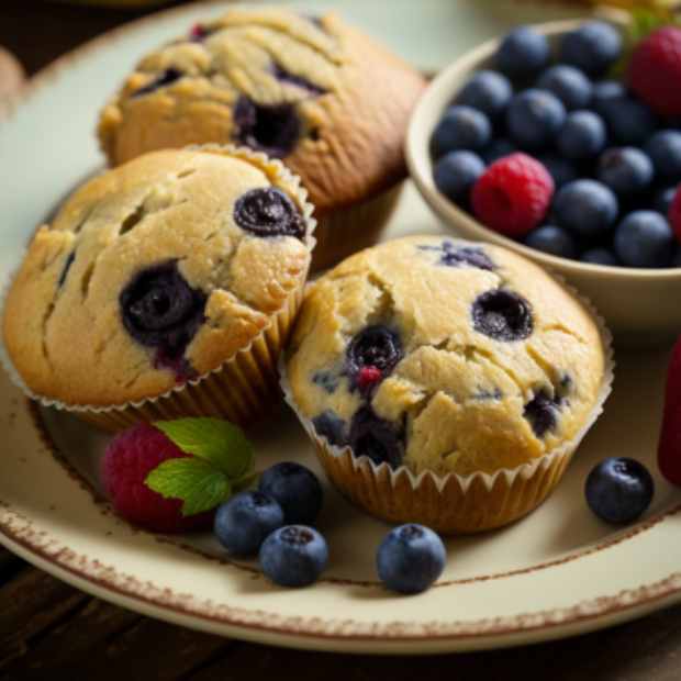 Muffins med lite sukker