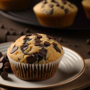 Muffins med mandelmel og banan