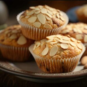 Muffins med mandler