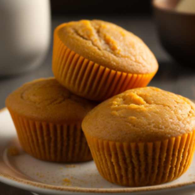 Søtpotet muffins